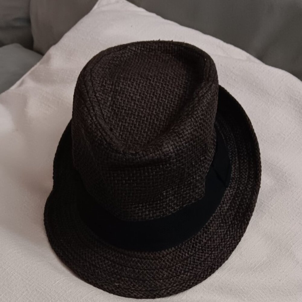 MOLO Fedora Hat for Kids, Great for Costumes ! Gray and Black 3/5